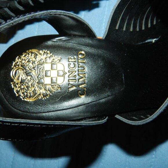 Vince Camuto Frenela Stacked Heel Sandal 🆕NWT - Picture 3 of 9